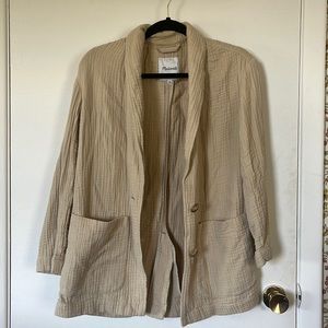 Madewell 100% cotton jacket